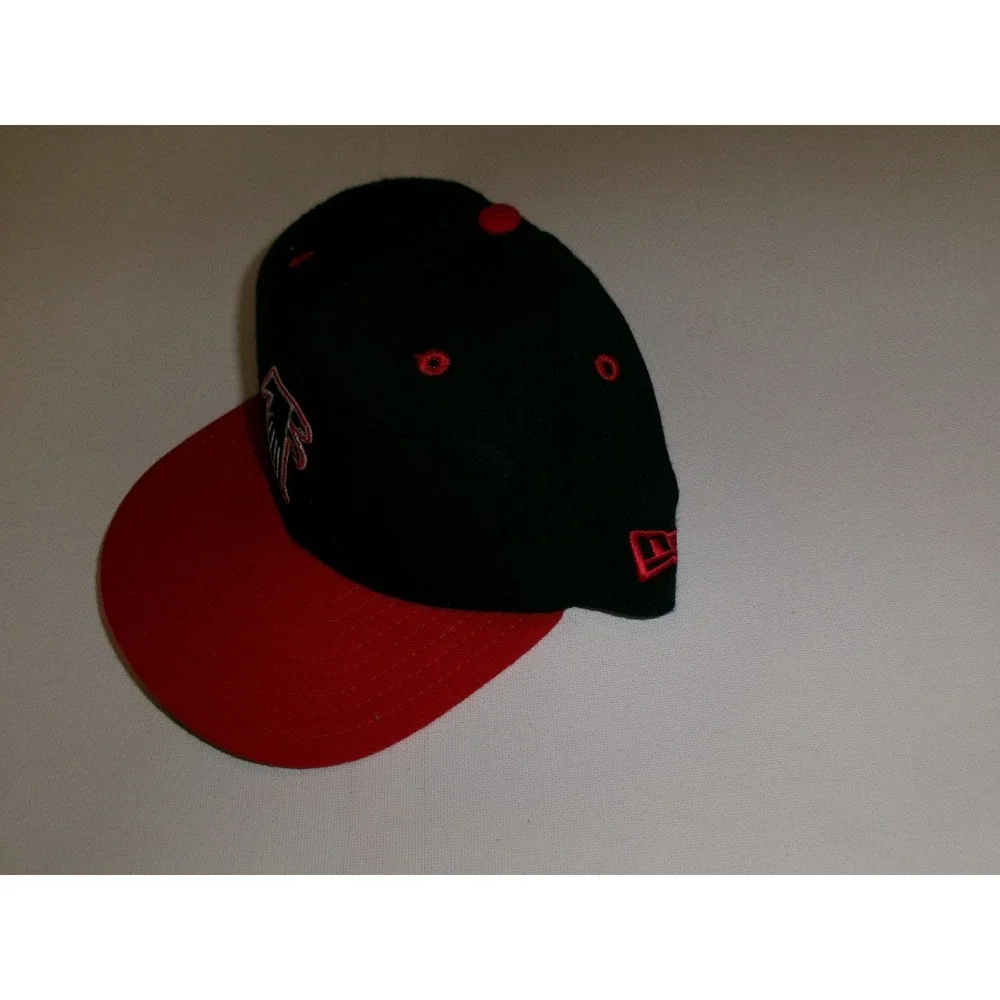 ATLANTA FALCONS FITTED   NEW ERA BEACH GOLF 00S Y2K   HAT CAP VINTAGE H3